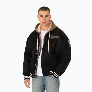 Kurtka męska Pitbull Seabridge Varsity black