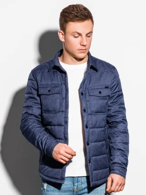 Zdjęcie produktu Kurtka męska przejściowa - granatowa C452
 -                                    S Ombre