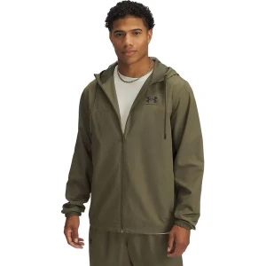 Kurtka męska Rival Woven Windbreaker Under Armour Zielony