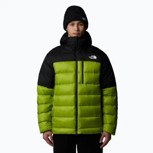 Kurtka męska The North Face Kalix Down Hoodie meadow grass/black