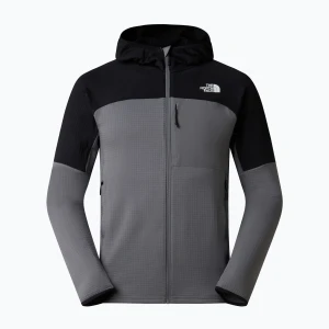 Kurtka męska The North Face Polartec Stromgap Hoodie smoked pearl / tnf black Szary