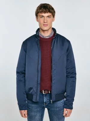 Kurtka męska typu harrington ocieplana granatowa Kye 403 BIG STAR