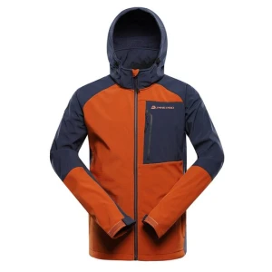 Kurtka męska wiatroodporna softshell Hoor Alpine Pro pomarańczowy