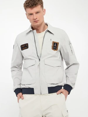 Kurtka męska z kołnierzem AERONAUTICA MILITARE