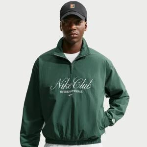 Męska kurtka z zamkiem 1/2 Nike Club - Zieleń