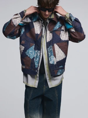 Kurtka mozaikowa Desigual