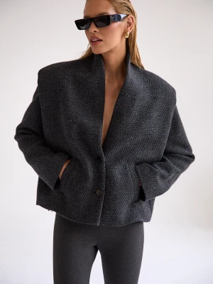 Zdjęcie produktu KURTKA MURPHY WOOL GREY MADE BY US