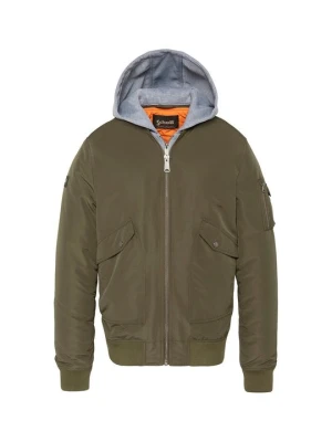 Kurtka bomber Schott khaki