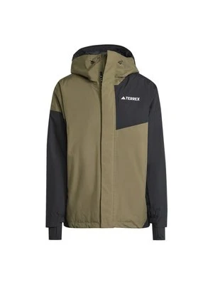 Kurtka narciarska Adidas Terrex khaki