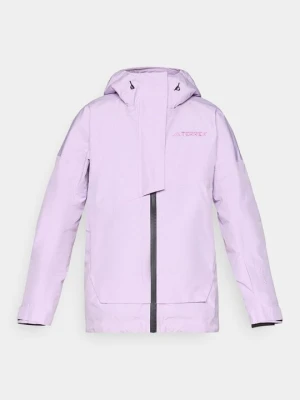 Kurtka narciarska Adidas Terrex liliowy