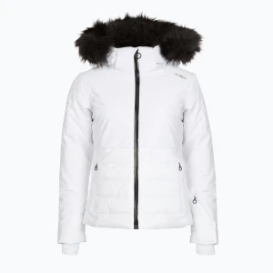 Kurtka narciarska damska CMP 35W0266 Zip Hood bianco