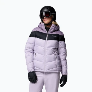 Kurtka narciarska damska Columbia Abbott Peak II Ins lavender pearl/shale purple/black