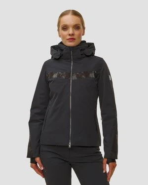 Kurtka Narciarska Damska Descente Glitter Line Jacket Czarna