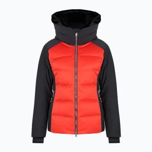 Kurtka narciarska damska Descente Mary electric red / black