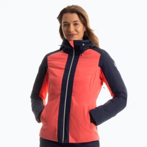 Kurtka narciarska damska Fischer Soleil Neo calypso coral Różowy