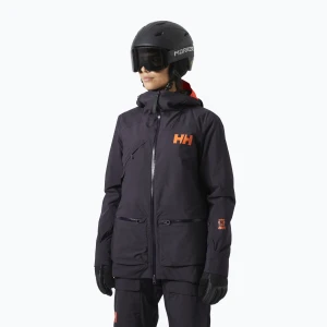 Kurtka narciarska damska Helly Hansen Whitewall Lifaloft 3.0 black grape
