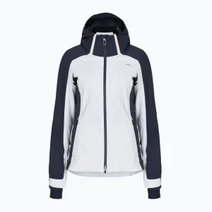 Kurtka narciarska damska KJUS Formula white/deep space