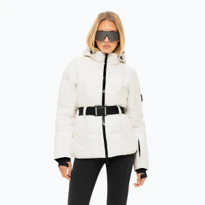 Kurtka narciarska damska Nikkie Nateland star white