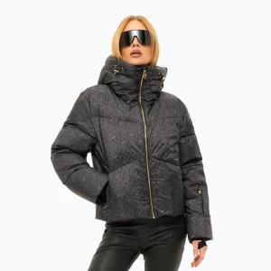 Kurtka narciarska damska Nikkie Newport Logo black