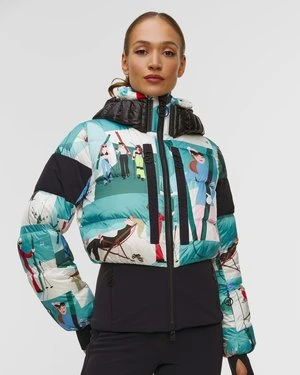 Kurtka Narciarska Damska Toni Sailer Bernadette Print