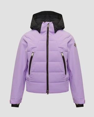 Kurtka Narciarska Dziecięca Descente Jr Puff Jacket Fioletowa