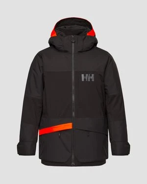 Kurtka Narciarska Dziecięca Helly Hansen Jr Summit 2.0 Jacket Czarna