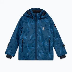 Kurtka narciarska dziecięca LEGO Lwjad 800 middle blue