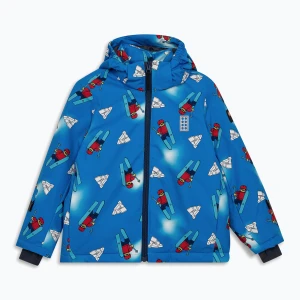 Kurtka narciarska dziecięca LEGO Lwjaz 806 blue