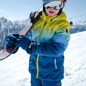 Kurtka narciarska dziecięca LEGO Lwjested 709 blue