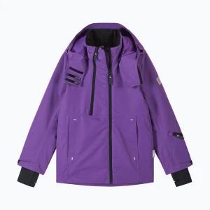 Kurtka narciarska dziecięca Reima Perille plum purple Fioletowy