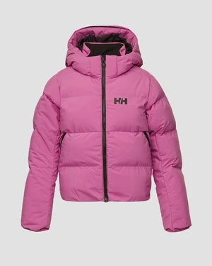 Kurtka Narciarska Dziewczęca Helly Hansen Jr Girl Nora Puffy Jacket Różowa