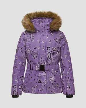Kurtka Narciarska Dziewczęca Poivre Blanc Joana