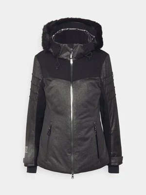 Kurtka narciarska EA7 Emporio Armani ciemnoszary
