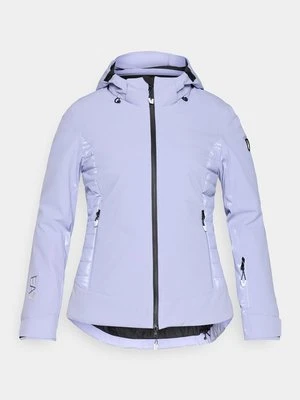 Kurtka narciarska EA7 Emporio Armani liliowy