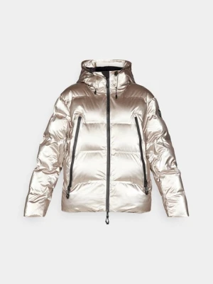 Kurtka narciarska EA7 Emporio Armani złoty