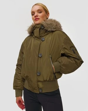 Kurtka Narciarska Khaki Damska Goldbergh Jeanne