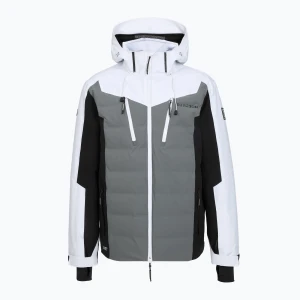 Kurtka narciarska męska BERGSON Velox Stx white / grey