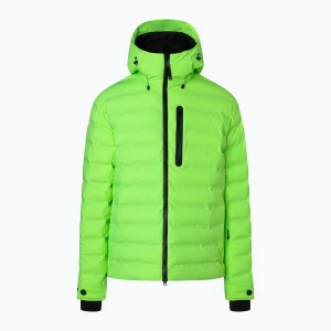 Kurtka narciarska męska Bogner Fire+Ice York vibrant lime Bogner Fire + Ice Zielony