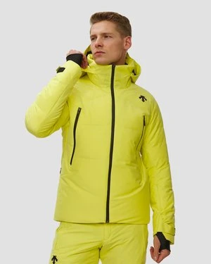 Kurtka Narciarska Męska Descente Hybrid Down Jacket żółta