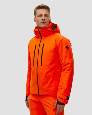 Kurtka Narciarska Męska Descente Stream Pomarańczowa