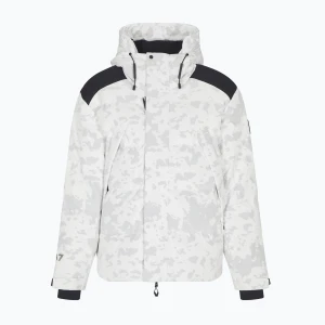 Kurtka narciarska męska EA7 Emporio Armani Ski Cortina Down fancy white