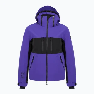 Kurtka narciarska męska EA7 Emporio Armani Ski Kitzbuhel Protectum7 Colorblock clematis blue