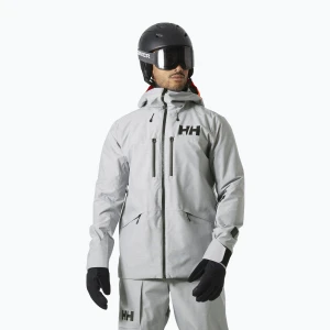 Kurtka narciarska męska Helly Hansen Garibaldi 2.0 grey/melange