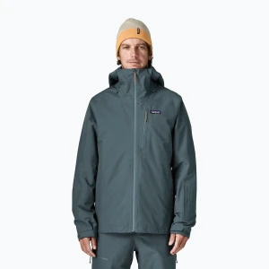 Kurtka narciarska męska Patagonia Insulated Powder Town summit blue