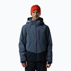 Kurtka narciarska męska Rossignol 4WS Blackside Insulated turbulence / black Granatowy