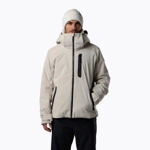 Kurtka narciarska męska Rossignol Corduroy Insulated silver cloud Beżowy