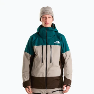 Kurtka narciarska męska The North Face Chakal pacific teal / stone slab Niebieski