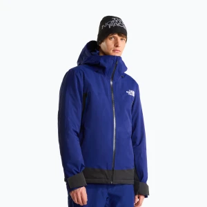 Kurtka narciarska męska The North Face Mount Bre bold blue / tnf black Granatowy