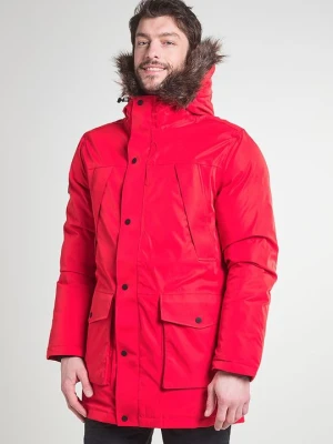 Kurtka narciarska Superdry czerwony