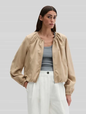 Kurtka o kroju loose fit z mieszanki lyocellu i lnu Marc O'Polo